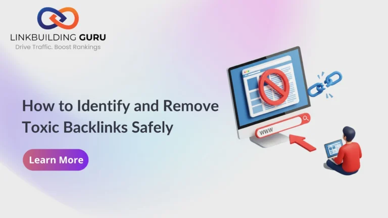 How to Identify and Remove Toxic Backlinks Safely