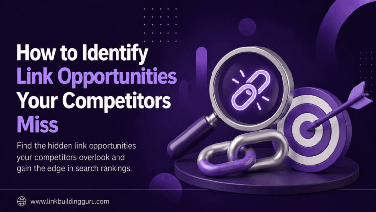How to Identify Link Opportunities Your Competitors Miss