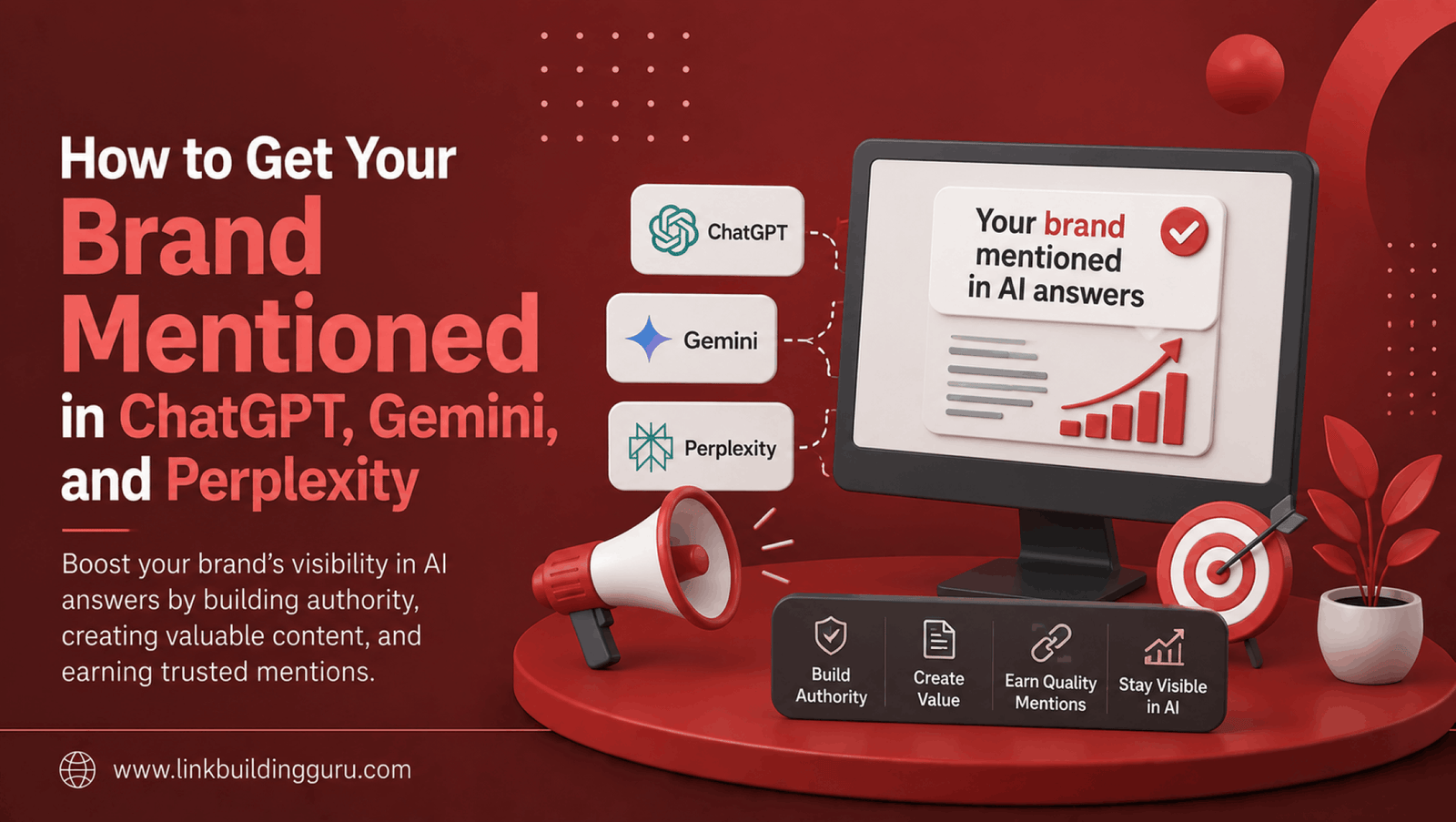 How to Get Your Brand Mentioned in ChatGPT, Gemini, and Perplexity