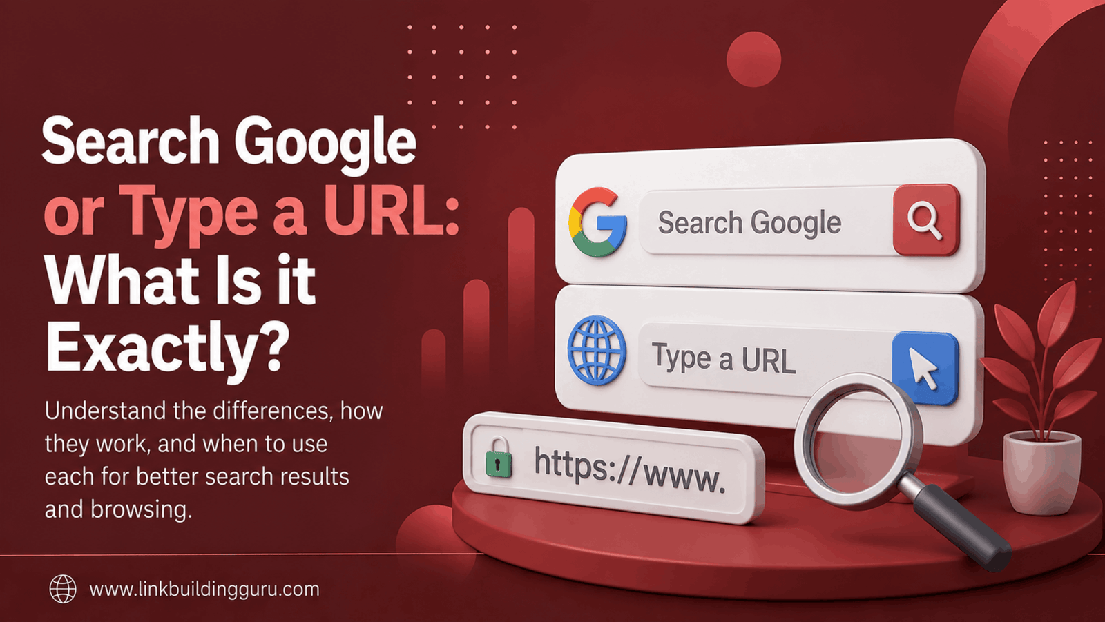 Search Google or Type A URL What Is it Exactly